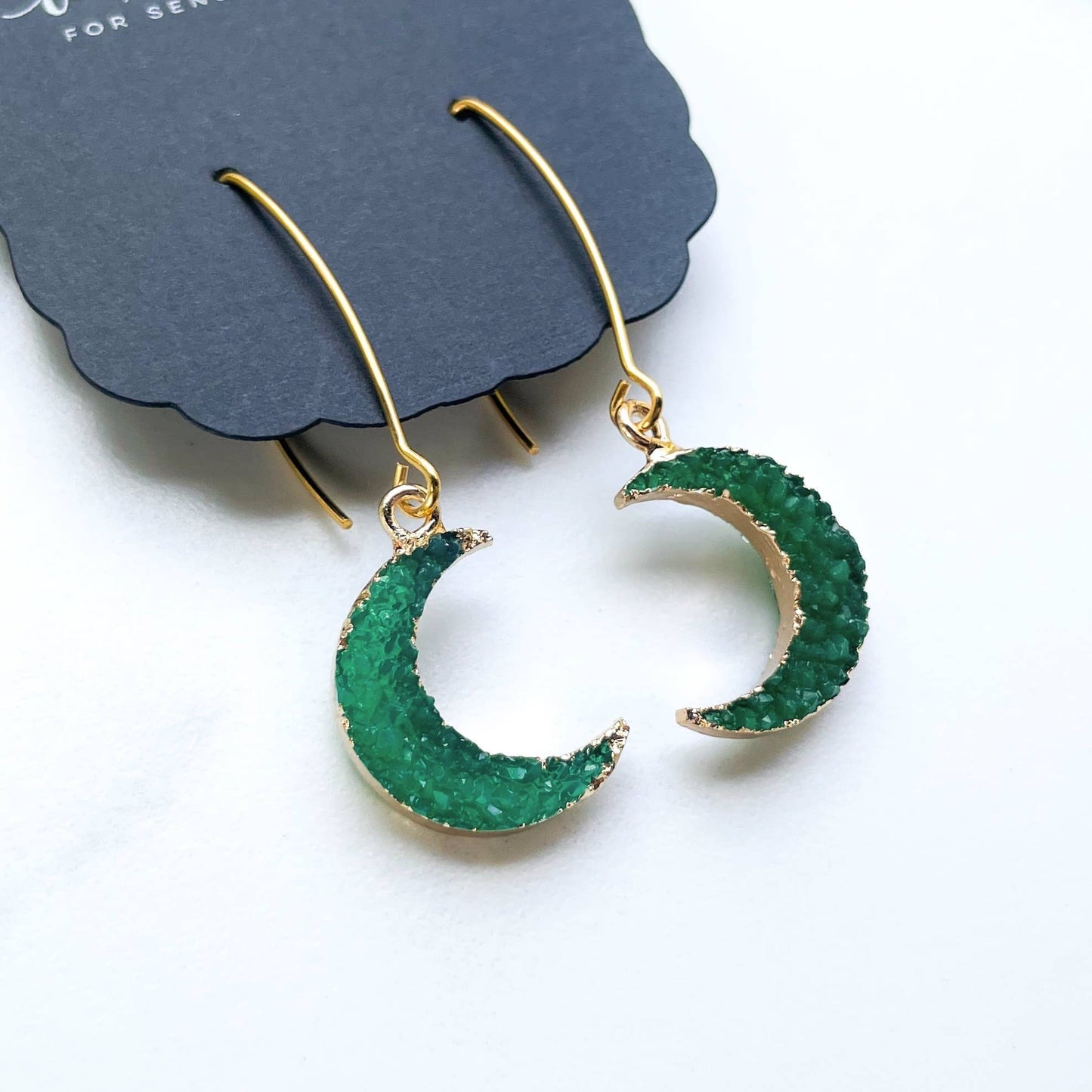 Waxing and Waning Moon Earrings