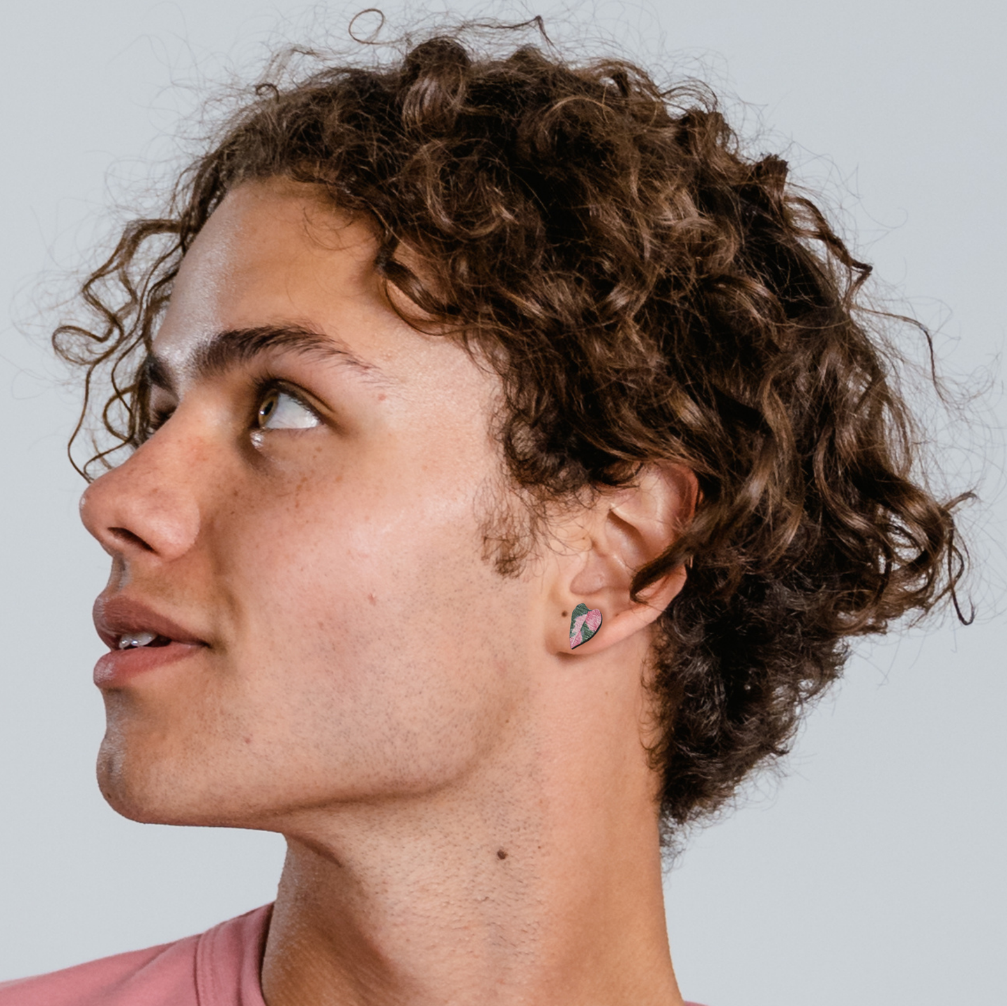 Pink Princess Stud Earrings