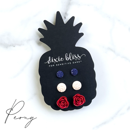 4th of July Earring Set
