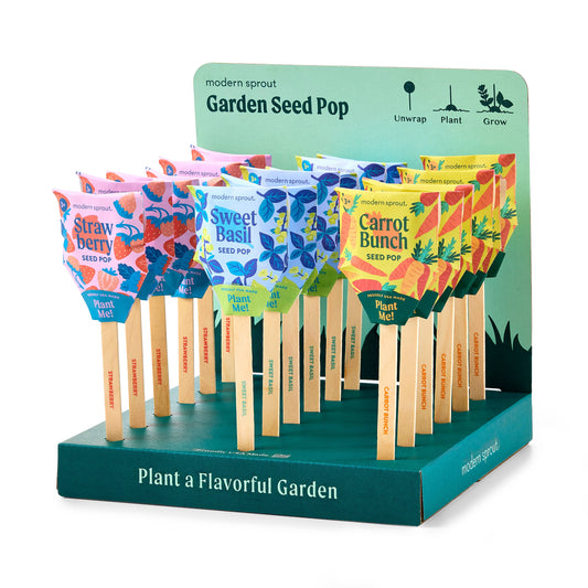 Organic Garden Seed Pops