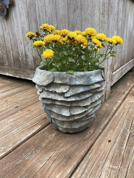 5" Palm Leaf Planter