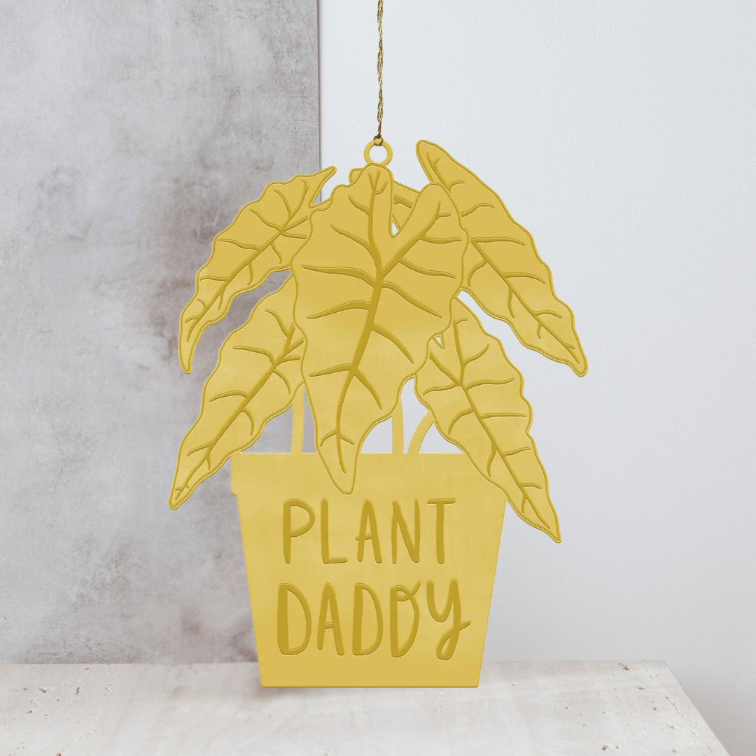 Plant Daddy Brass Ornament