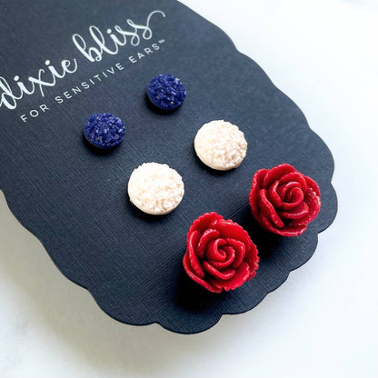 4th of July Earring Set