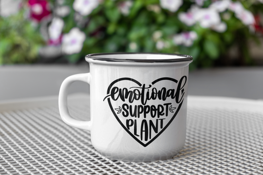 Emotional Support Plant Mom Mug-0