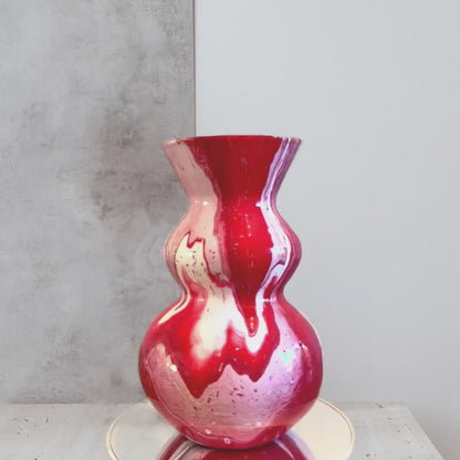 Decorative Christmas Bubble Vase